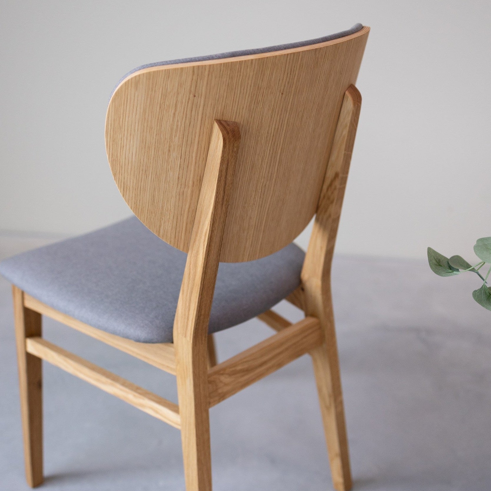 NordicStory Sillas de Madera Maciza de Roble, Sillas para comedor