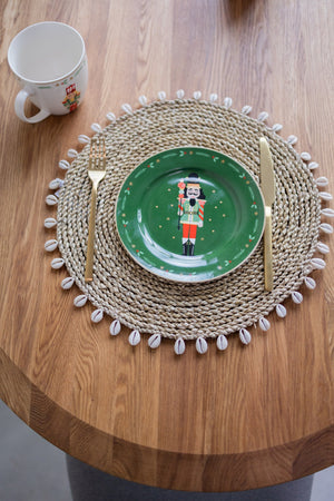 Table extensible ovale en bois massif de chêne Carmen