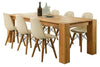 NordicStory Table de salle à manger en chêne massif