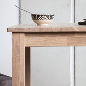 Mesa de madera roble macizo  salon comedor despacho